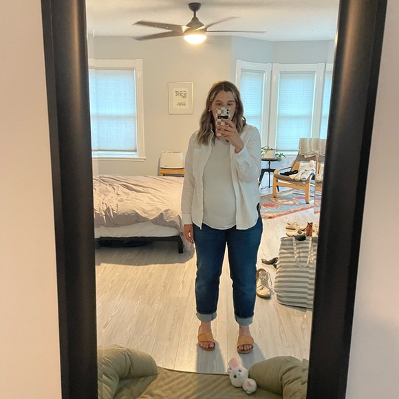 Maternity Over the Belly Loose OG jeans - Picture 4 of 6